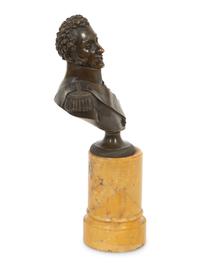 A Bronze Portrait Bust of Louis Philippe