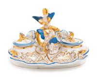 A Paris Porcelain Encrier