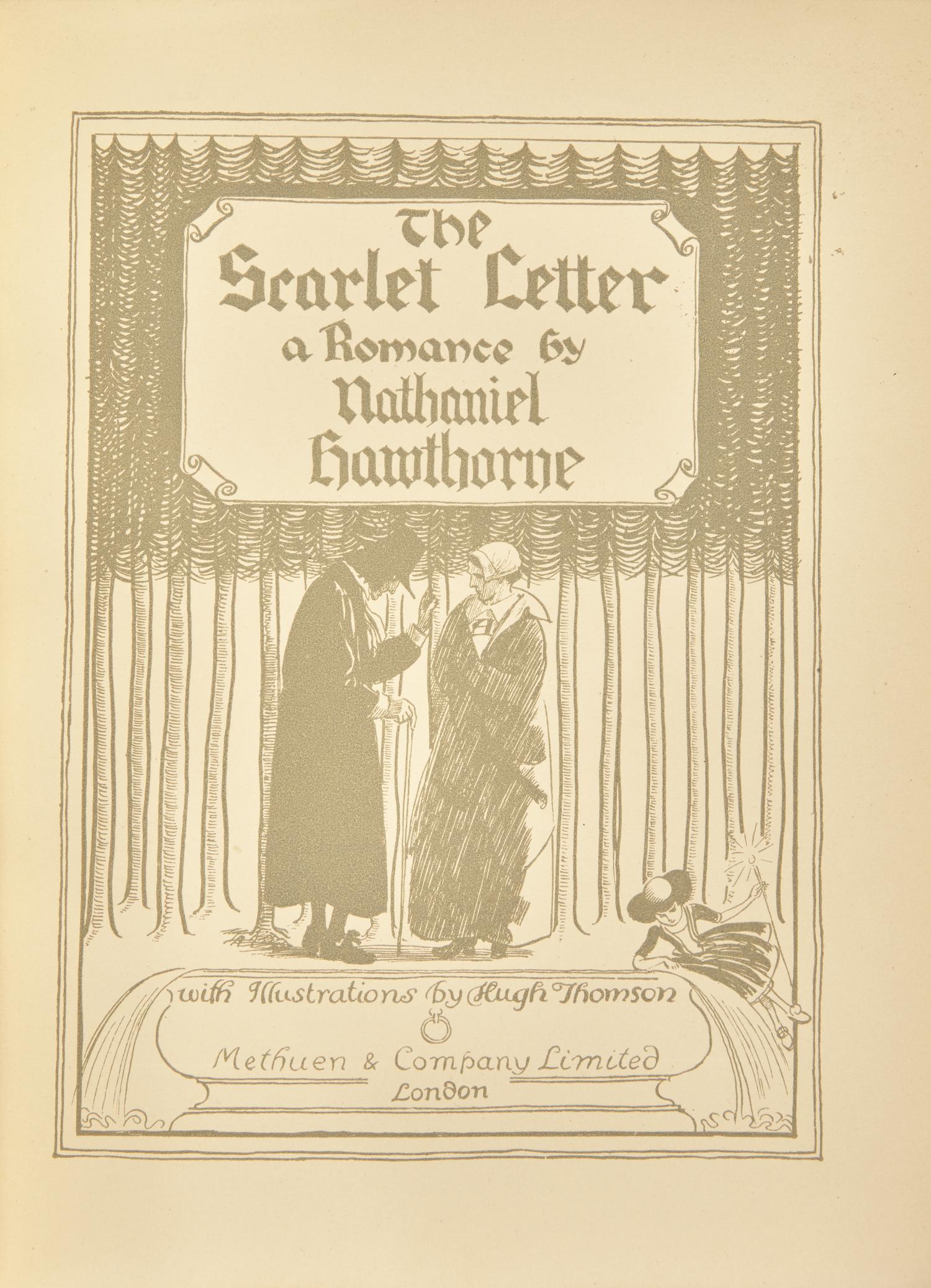 [Fine Bindings] Hawthorne, Nathaniel. The Scarlet Letter A Romance