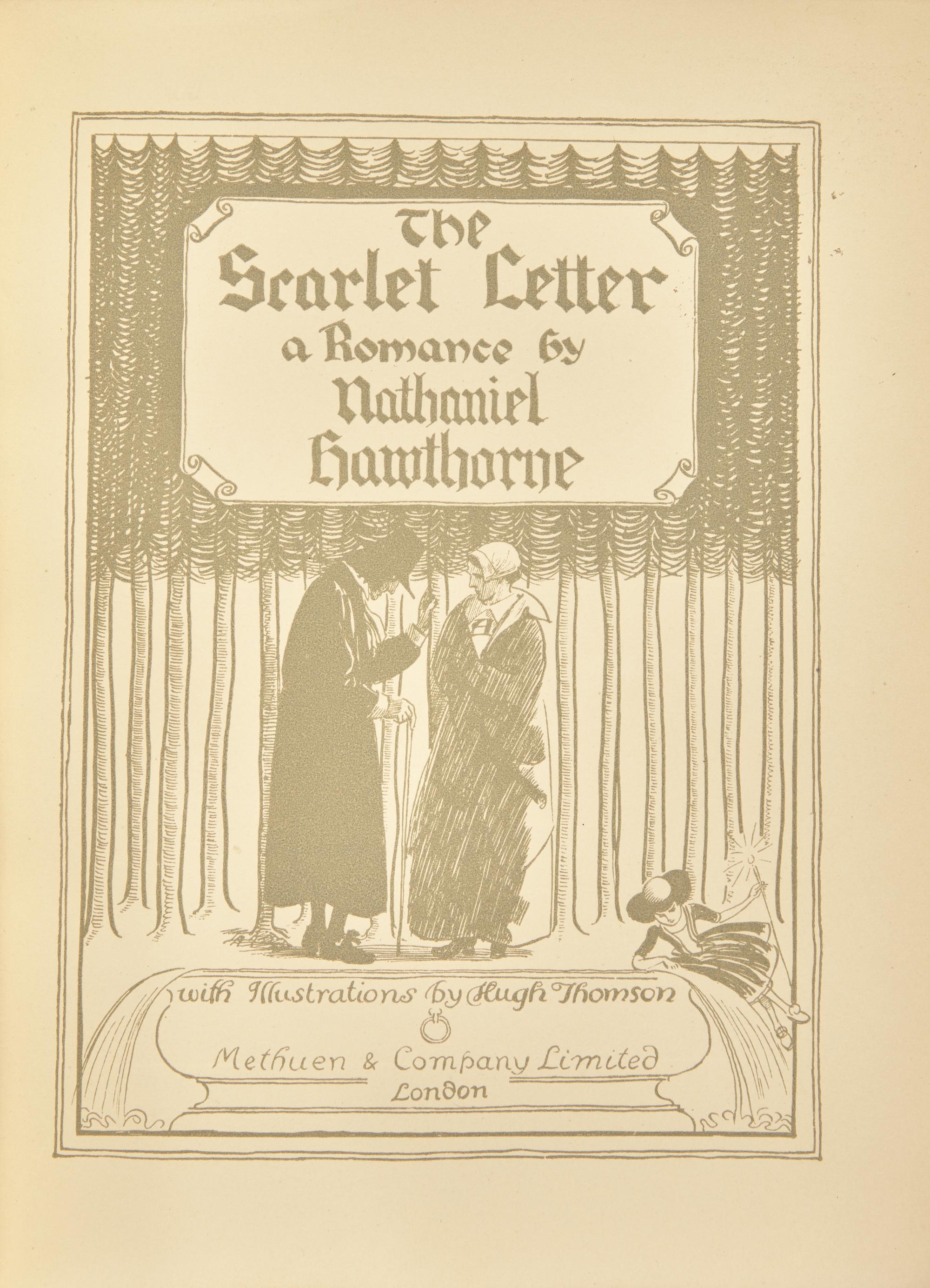 [Fine Bindings] Hawthorne, Nathaniel. The Scarlet Letter A Romance