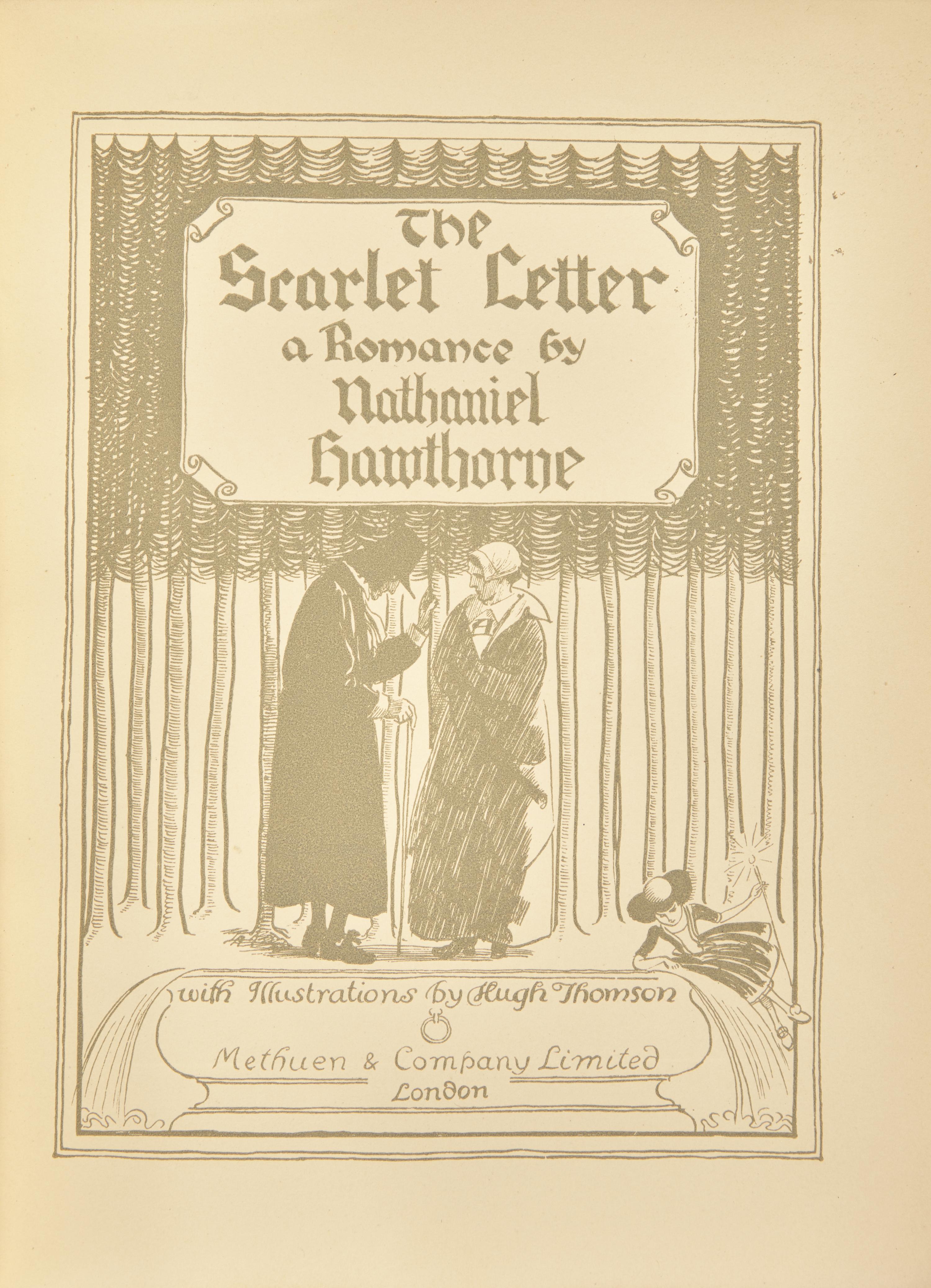 [Fine Bindings] Hawthorne, Nathaniel. The Scarlet Letter A Romance