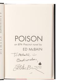 HUNTER, Evan (“Ed McBain”) (1926-2005). A group of 23 works by Hunter from the 87th Precinct Novels series, MOST FIRST EDITIONS, MANY SIGNED, comprising: