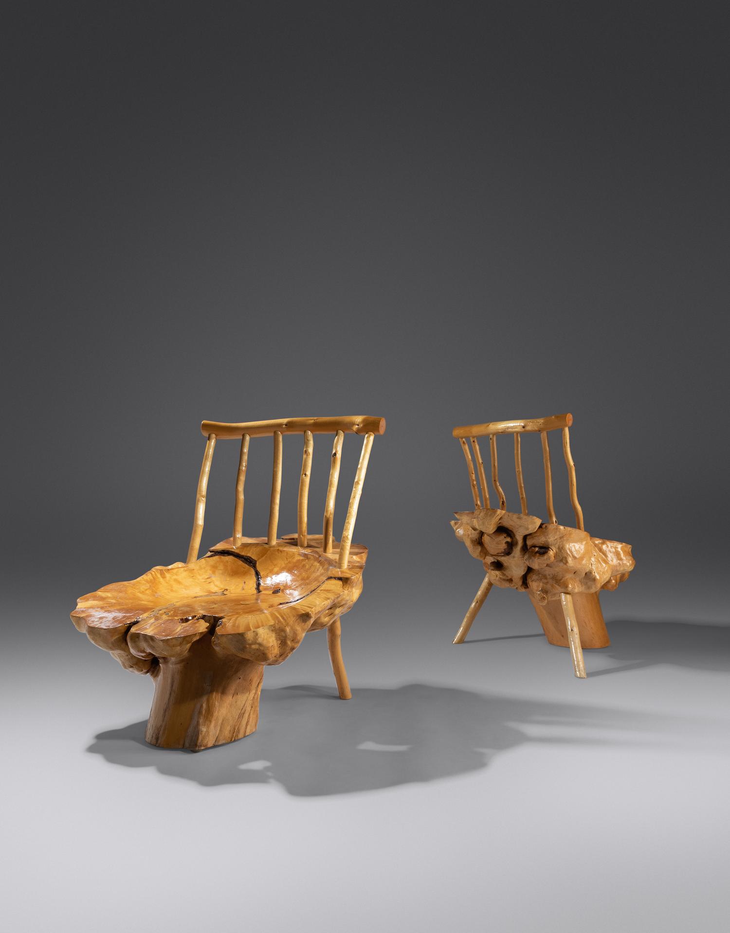 Pair of Studio-made Lounge Chairs