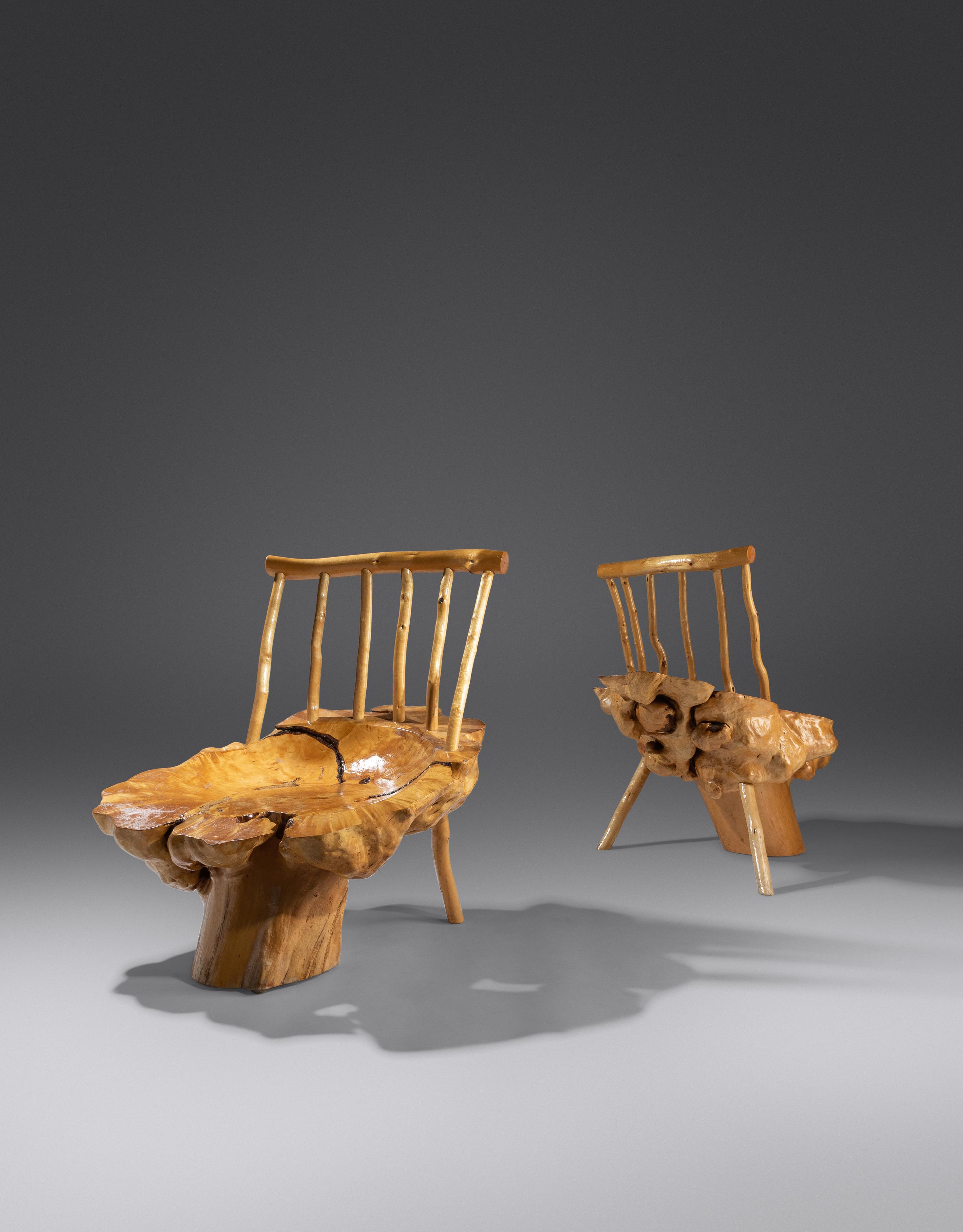 Pair of Studio-made Lounge Chairs