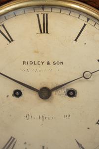 An English Rosewood Mantel Clock