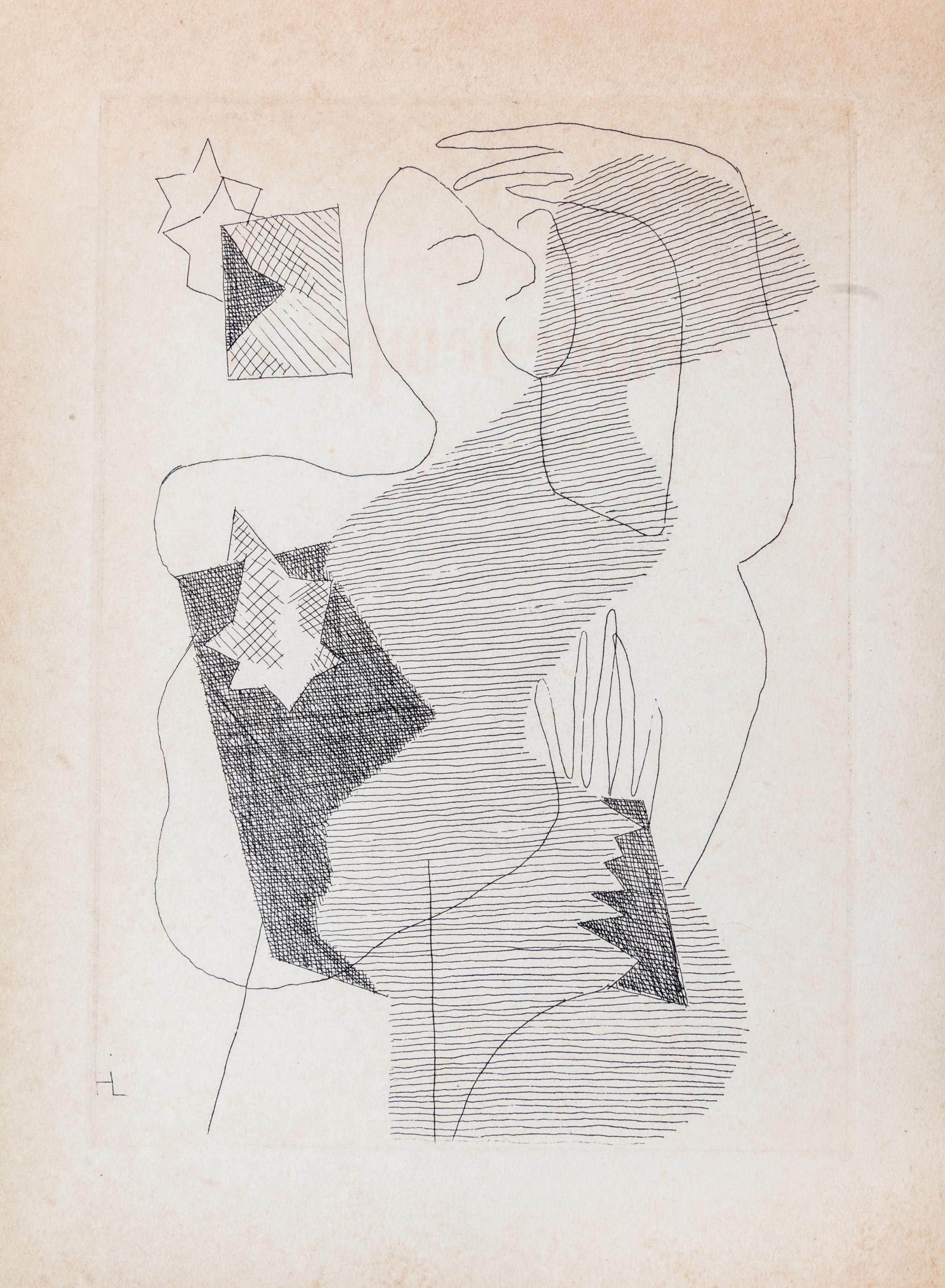 (LAURENS, HENRI) TZARA, TRISTAN. Entre-Temps. Paris, 1946. Limited, signed.