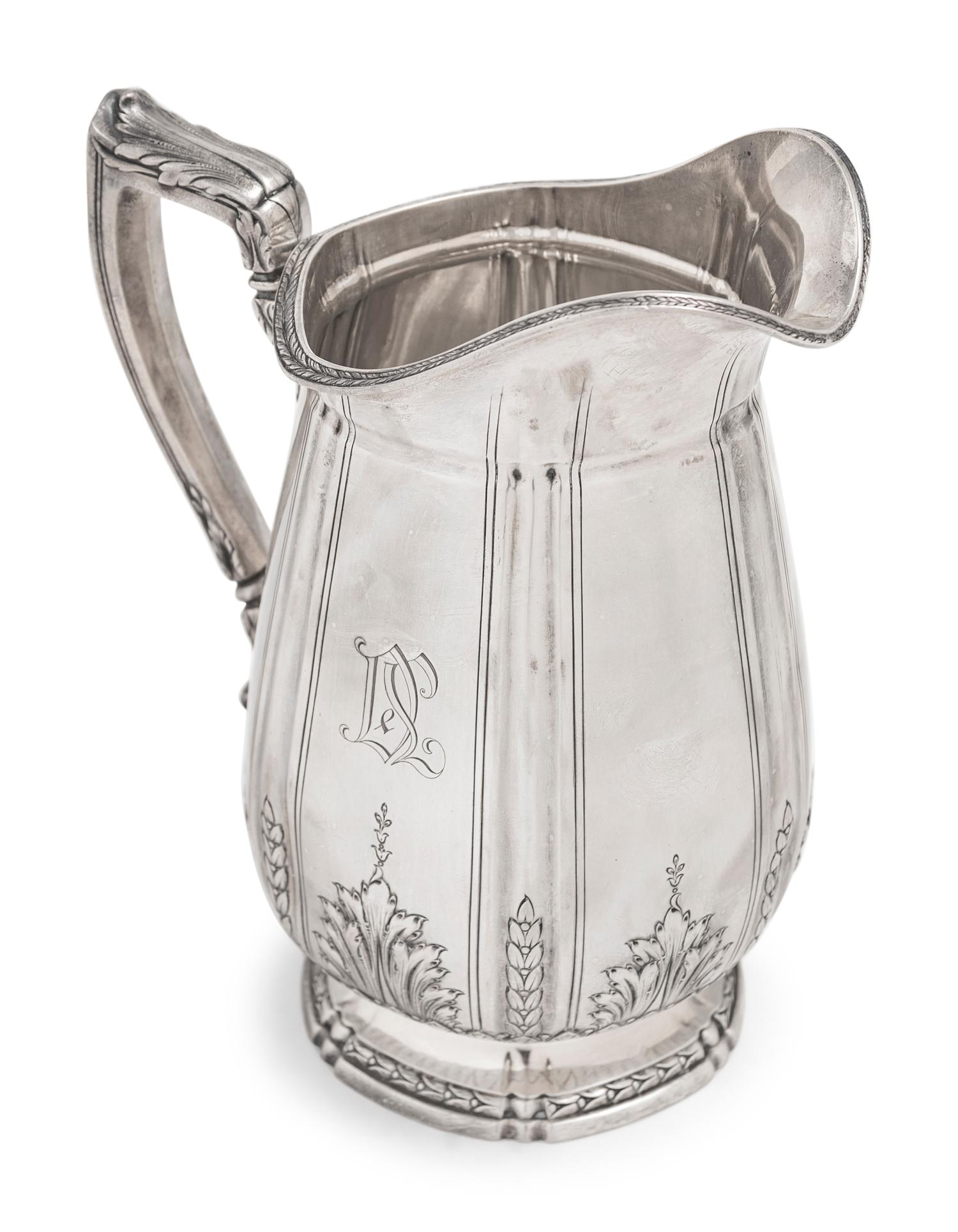 An American Silver Water Pitcher