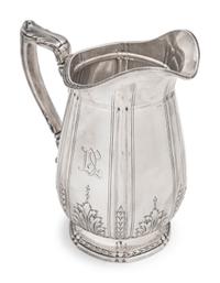 An American Silver Water Pitcher