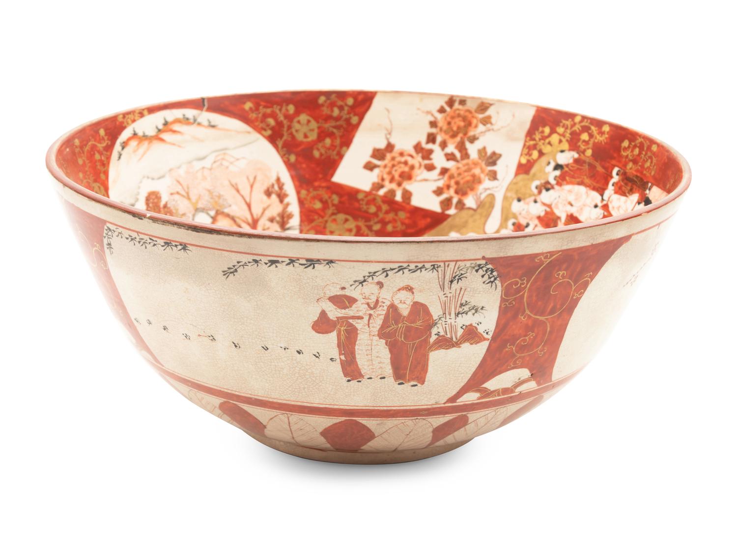 17 Japanese Porcelain Articles, together with Two Japanese Imari Vessels