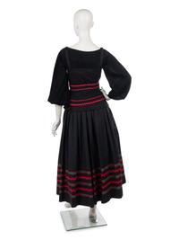 Four Piece Saint Laurent Rive Gauche Peasant Ensemble, 1970s