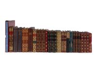 [LITERATURE]. A group of 18 works from the 19th and early 20th century, most finely bound, comprising: