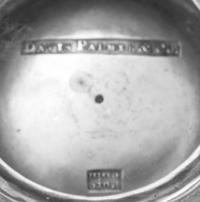 An American Coin Silver Three-Piece Coffee Service, Davis Palmer & Co., Boston, MA, 19th Century, comprising a coffee pot, covered suga