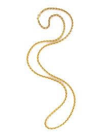 ITALIAN, YELLOW GOLD WHEAT CHAIN