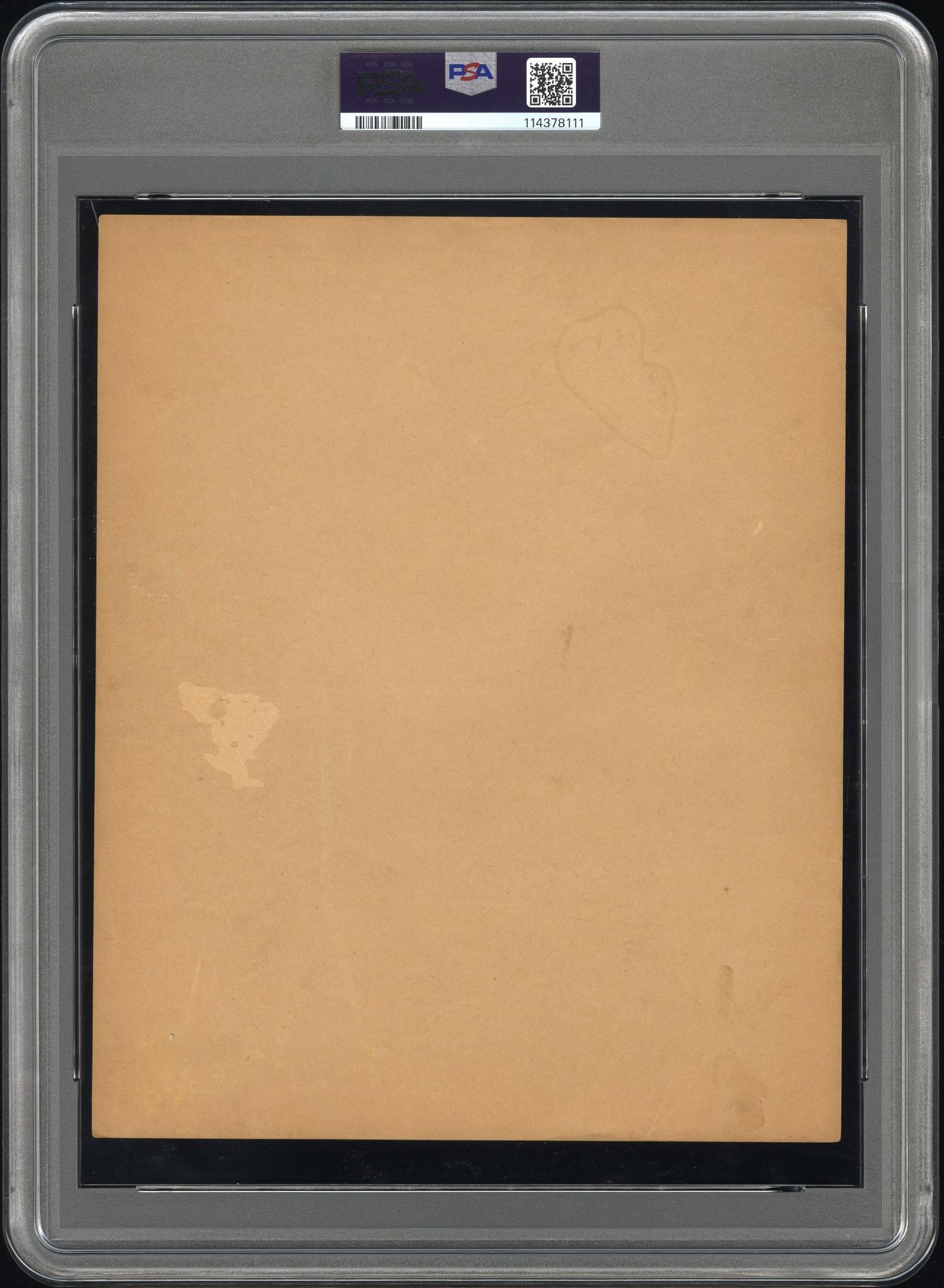 A 1934 R310 Butterfinger Walter Johnson Baseball Card (PSA 1.5)