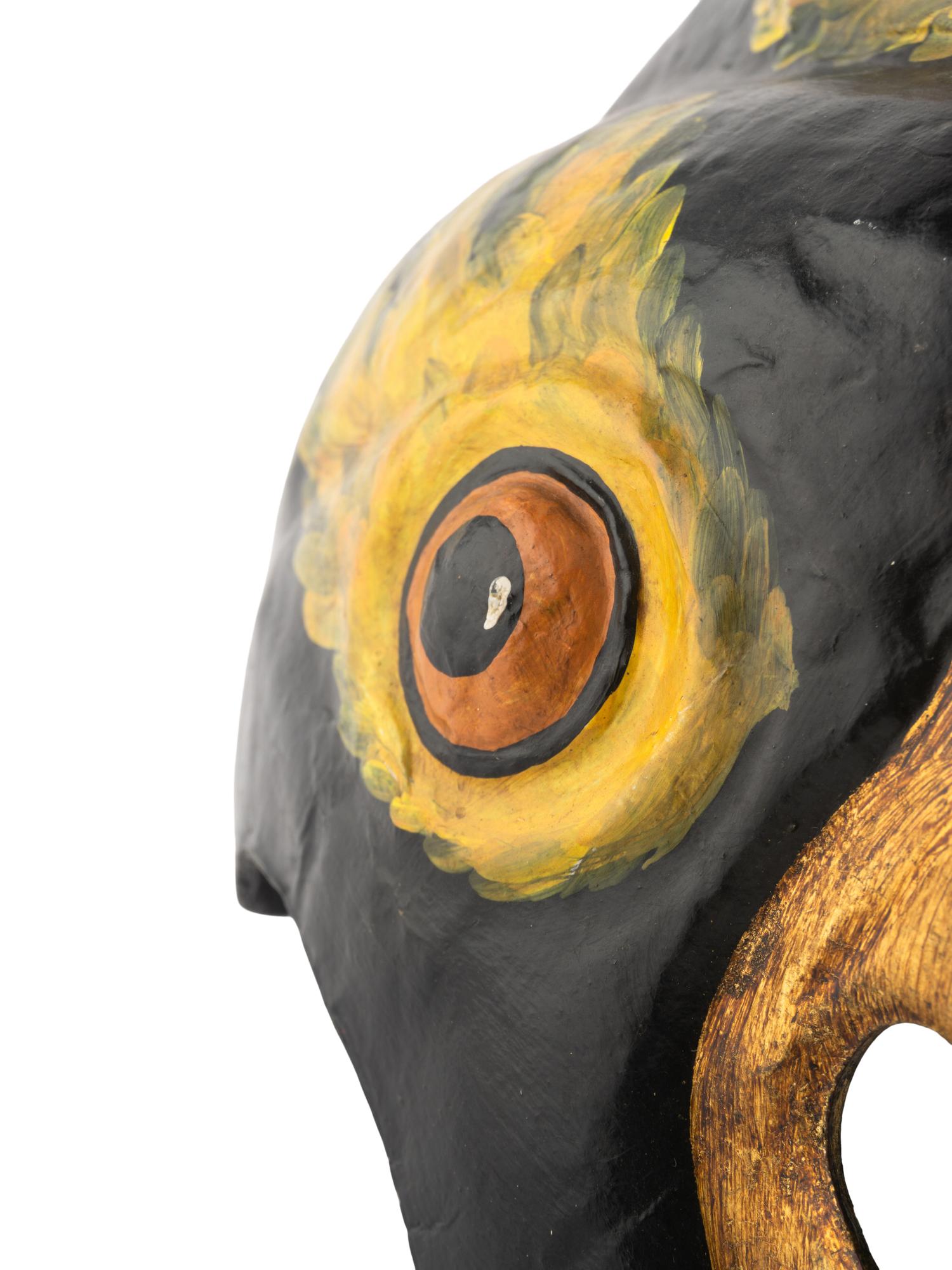 Four Papier Mache Animal Masks