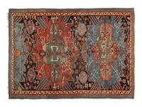 A Hamadan Wool Rug