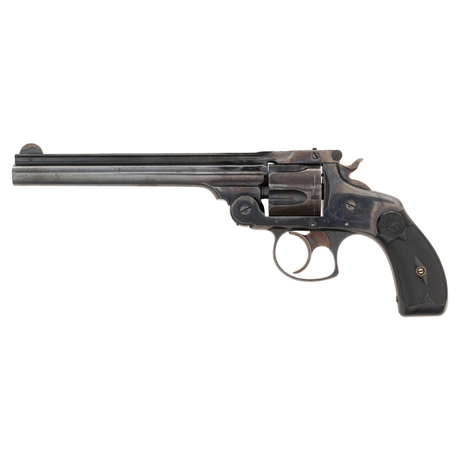 **Smith & Wesson .38 Double Action Fourth Model Top Break Revolver