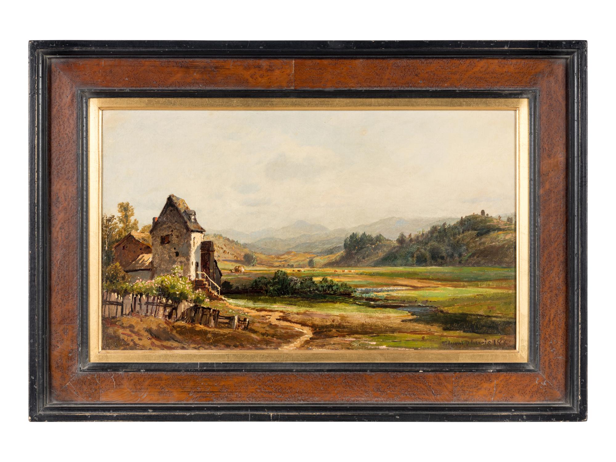 Pastoral Farm Scene