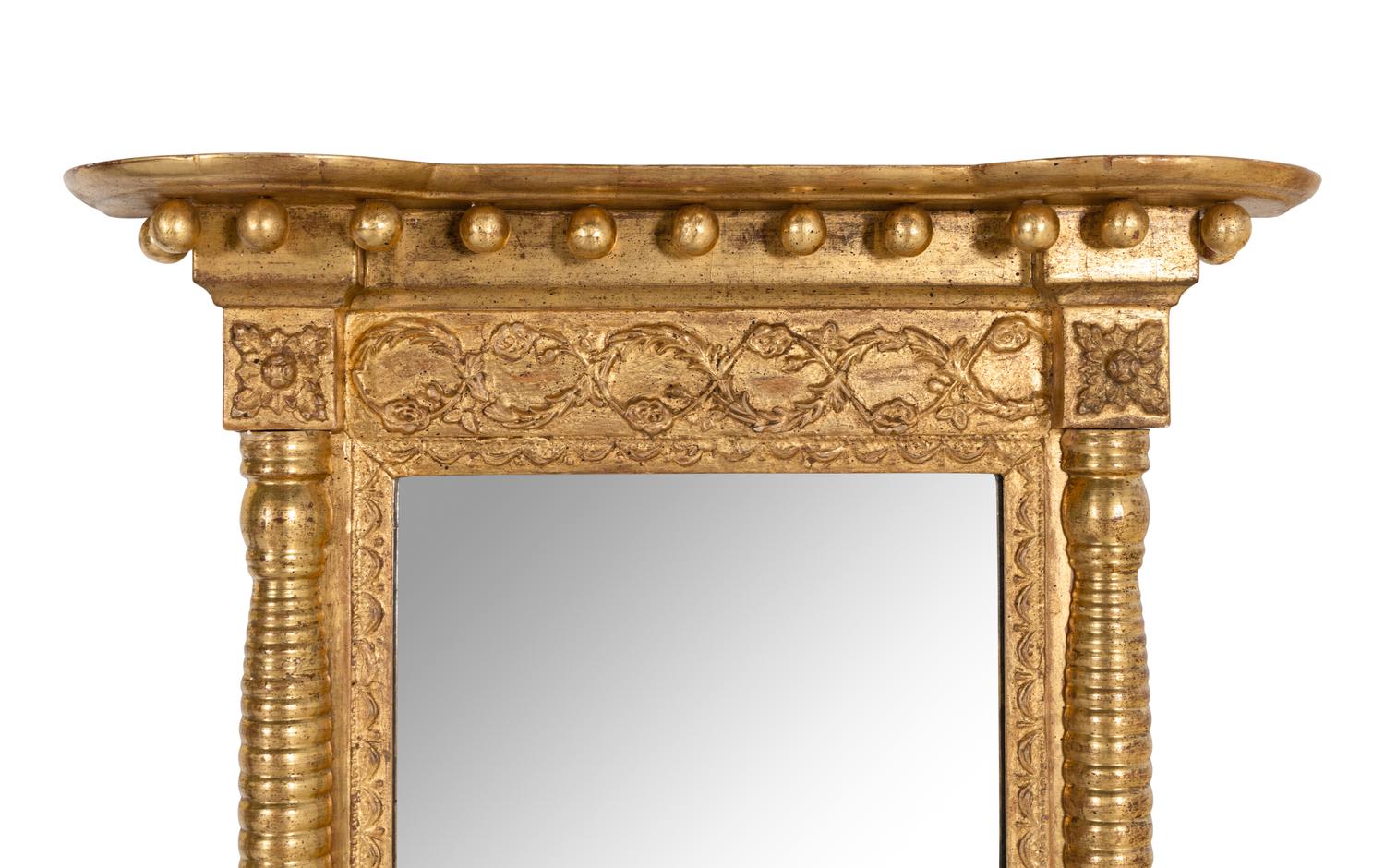 A Classical Giltwood Pier Mirror