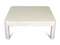 A Karl Springer Lacquered Goatskin Coffee Table — 20TH CENTURY