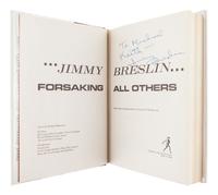 [BRESLIN, Jimmy (1928-2017)]. A group of 4 FIRST EDITIONS by Breslin, comprising: