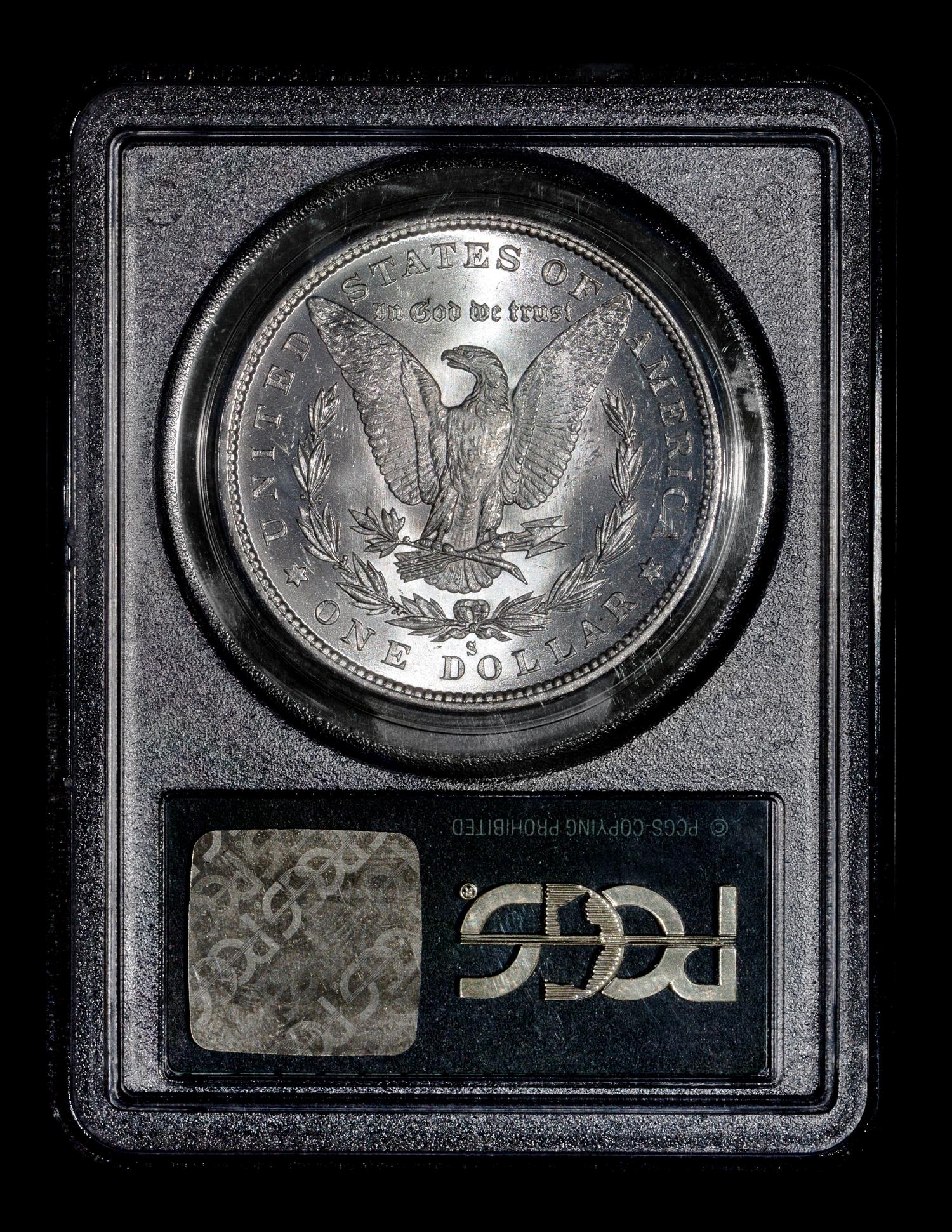 A United States 1880-S Morgan Silver $1 Coin — PCGS graded MS66