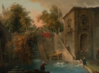 Attributed to Hubert Robert (French, 1733-1808)