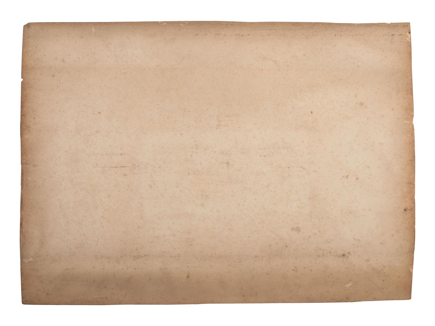 [GENERAL AMERICANA]. Pencil sketch of Mississippi River scene, 1860.