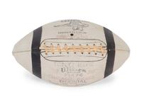 A 1956 Chicago Bears Team Signed Autograph Wilson Football With 40 Signatures, Including Four Hall of Famers (BAS Beckett Authentication Services Certified),