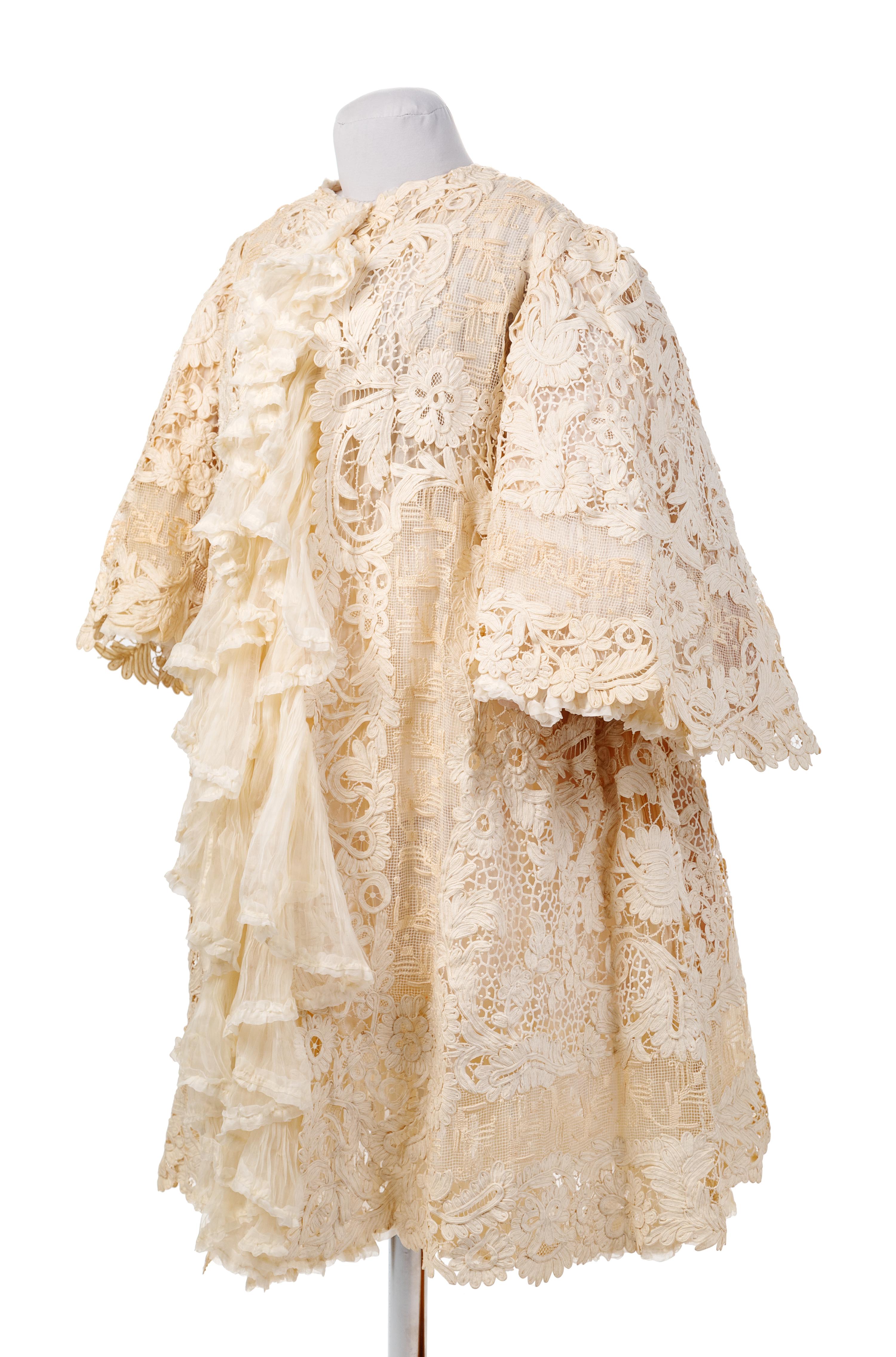 Edwardian Lace Jacket, 1900s No size label