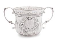 A George III Silver Caudle Cup