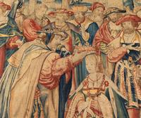 A Brussels Late Gothic Old Testament Tapestry from the Series The Story of David and Bathsheba