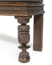 An English Gothic Revival Oak Court Cupboard