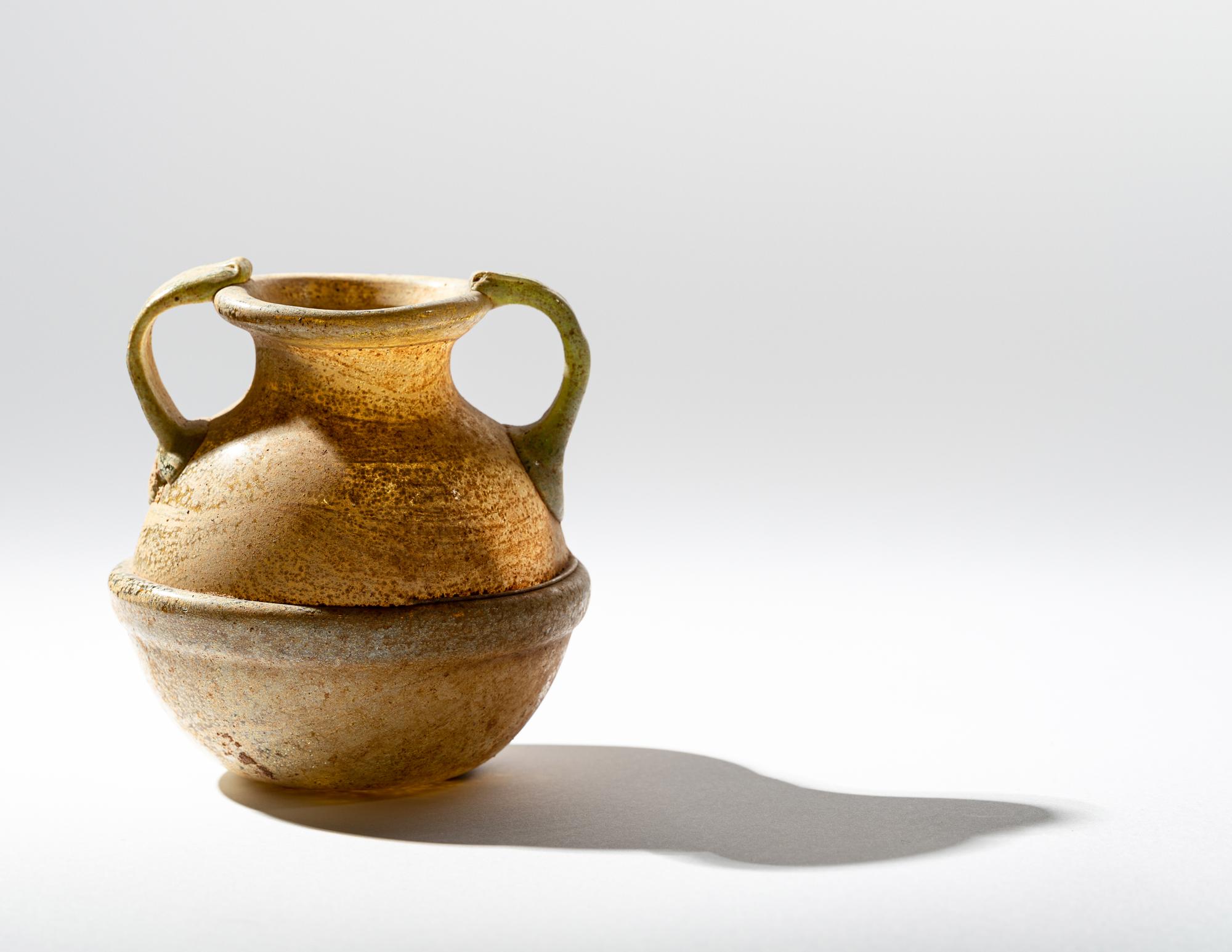 A Byzantine Green Glass Vessel