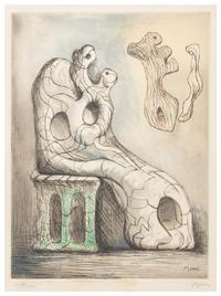 Seated Mother and Child