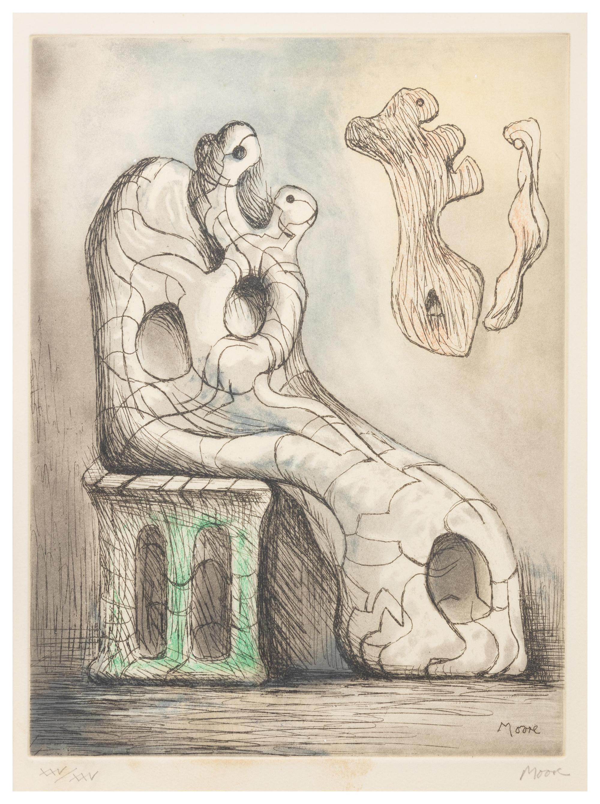 Seated Mother and Child