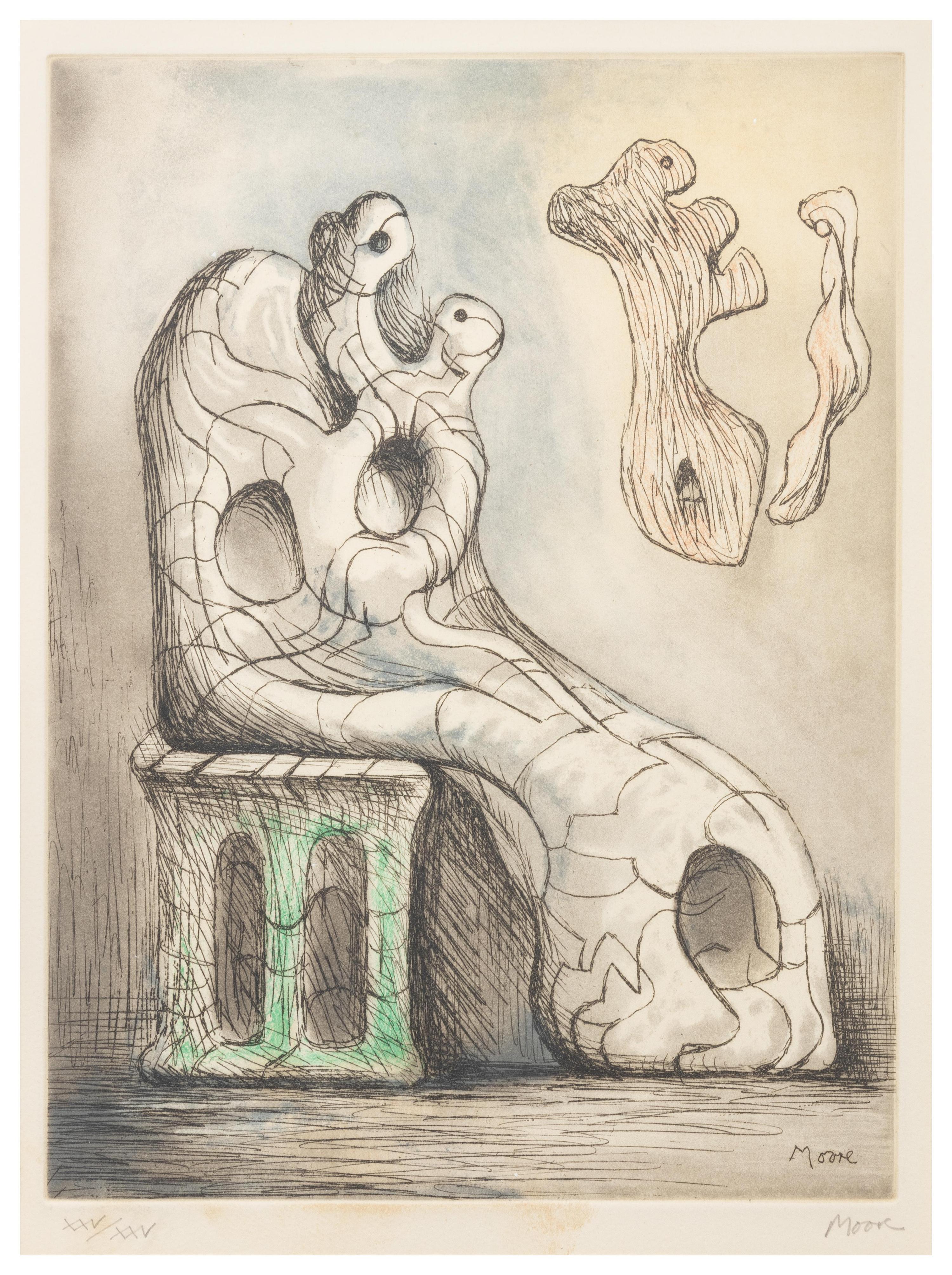 Seated Mother and Child