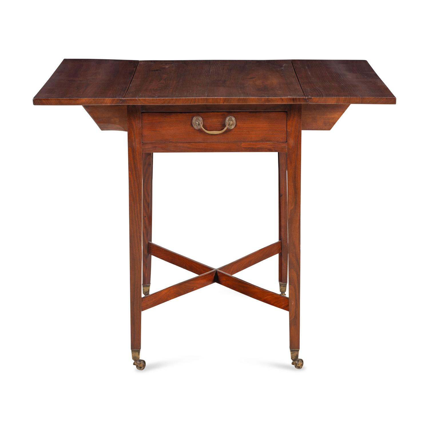 A Walnut Pembroke Table