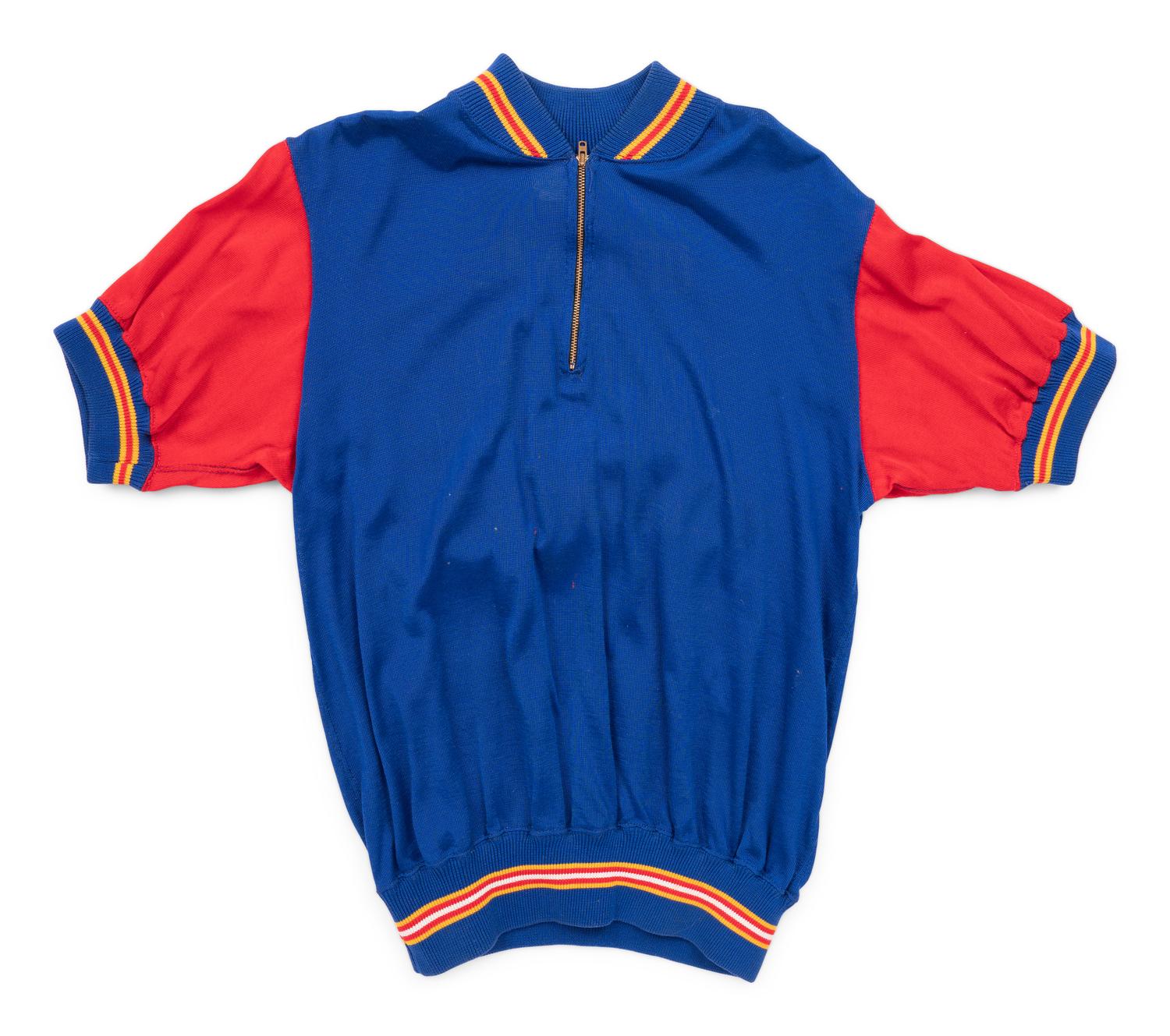 An Original 1960s Harlem Globetrotters Basketball Warmup Jacket from Owner Potter Palmer