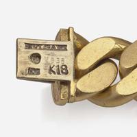 An 18K Gold Bvlgari Chain