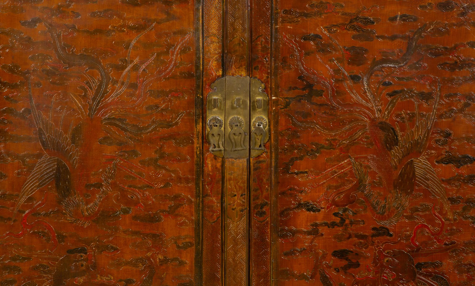 A Chinese Lacquer Cabinet