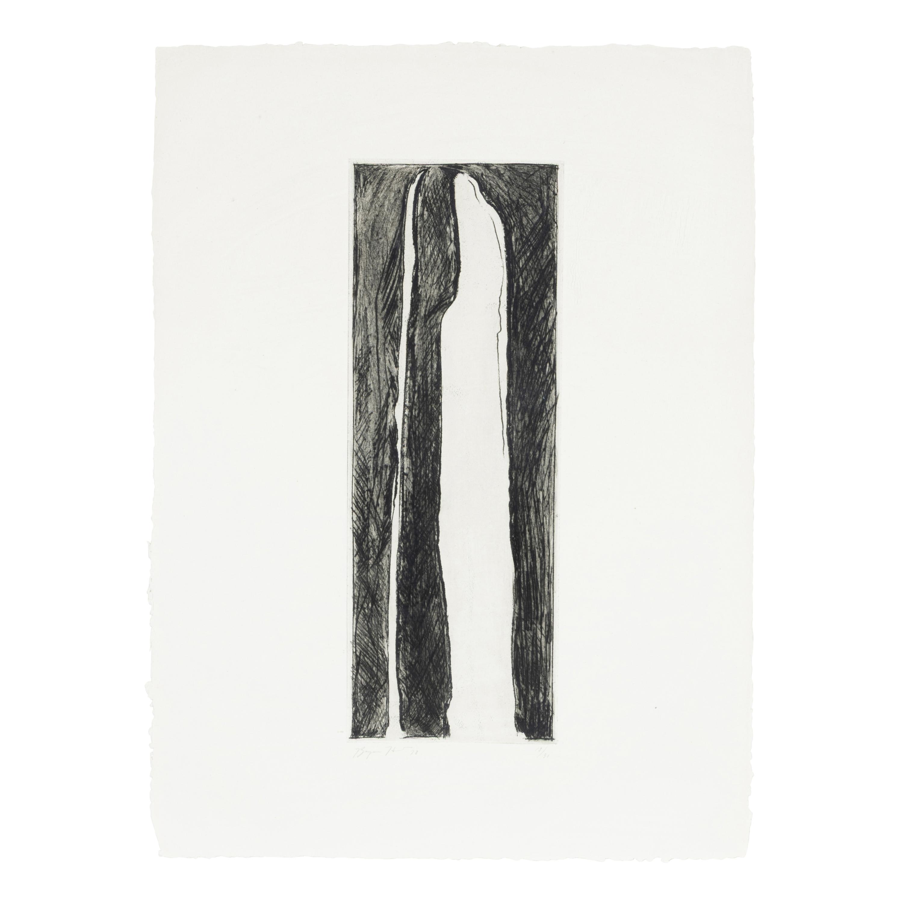 Bryan Hunt (American, b. 1947) — Ghosts, 1979 (portfolio of 4)