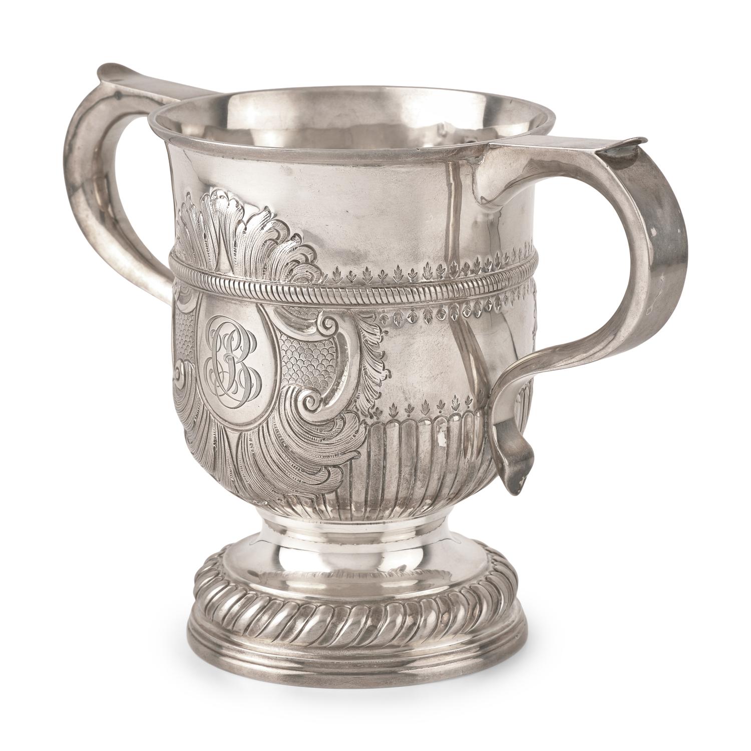 A Georgian Style Sterling Silver Loving Cup, Black, Starr & Frost, New York, NY, Early 20th Century