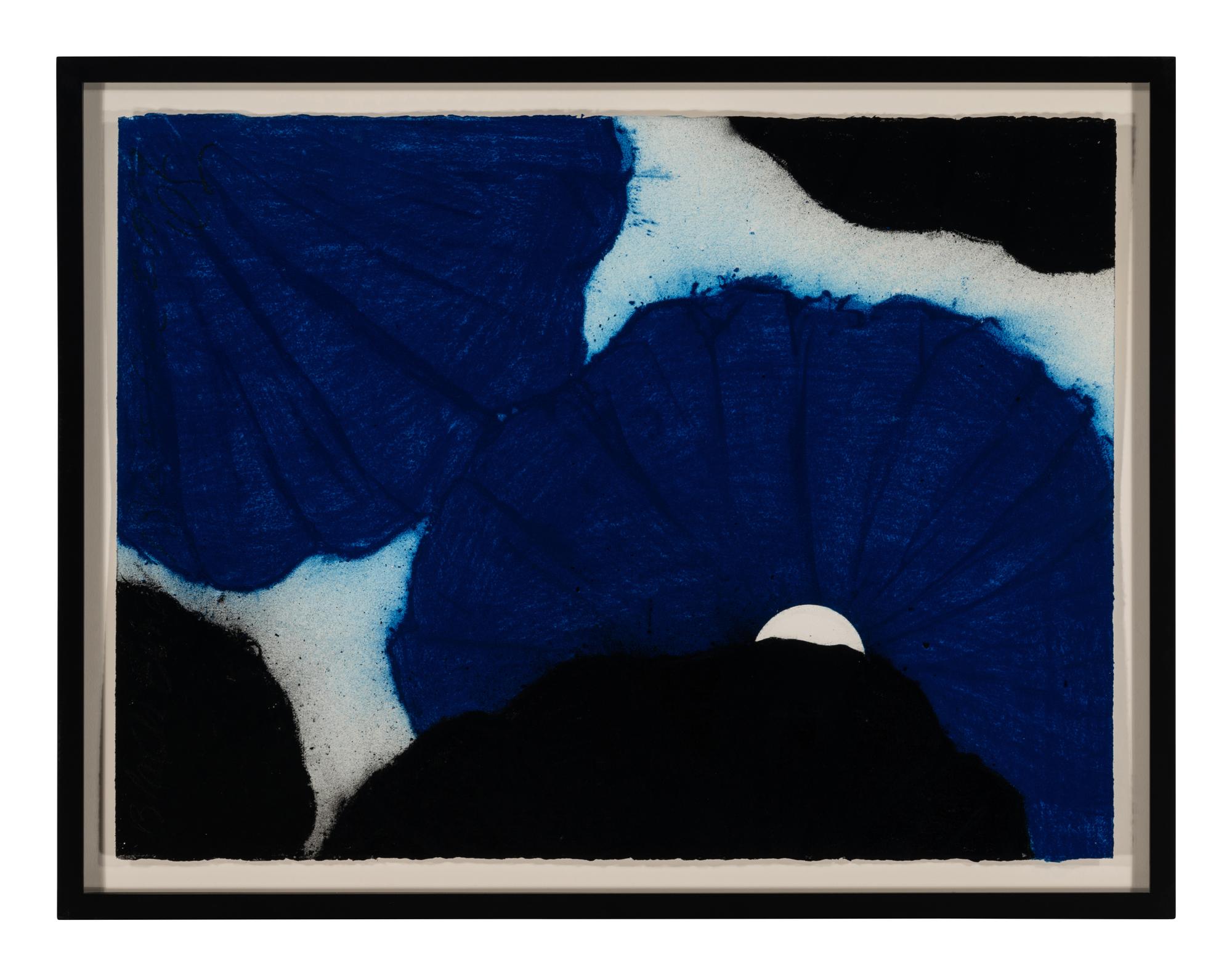 Black and Blues (1), 1999 (two works)