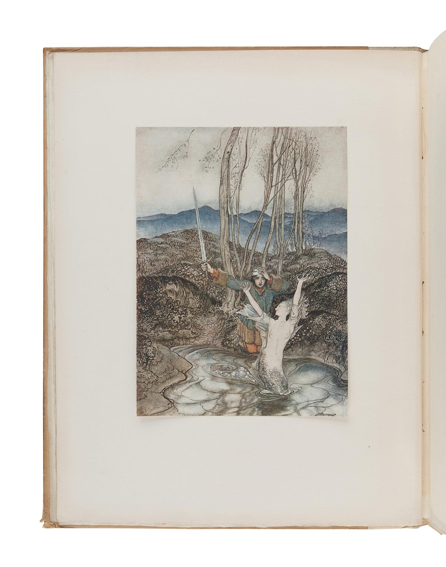 [ILLUSTRATED BOOKS]. RACKHAM, Arthur (1867-1939), illustrator. Some British Ballads. London: Constable & Co. Ltd., [1919].