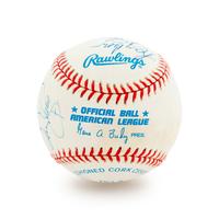 A Group of 19 Los Angeles Angels Signed Baseballs,