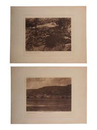 [NATIVE AMERICANS]. CURTIS, Edward S., photographer. A portfolio of 18 volume photogravures of Southwestern and Plains subjects.