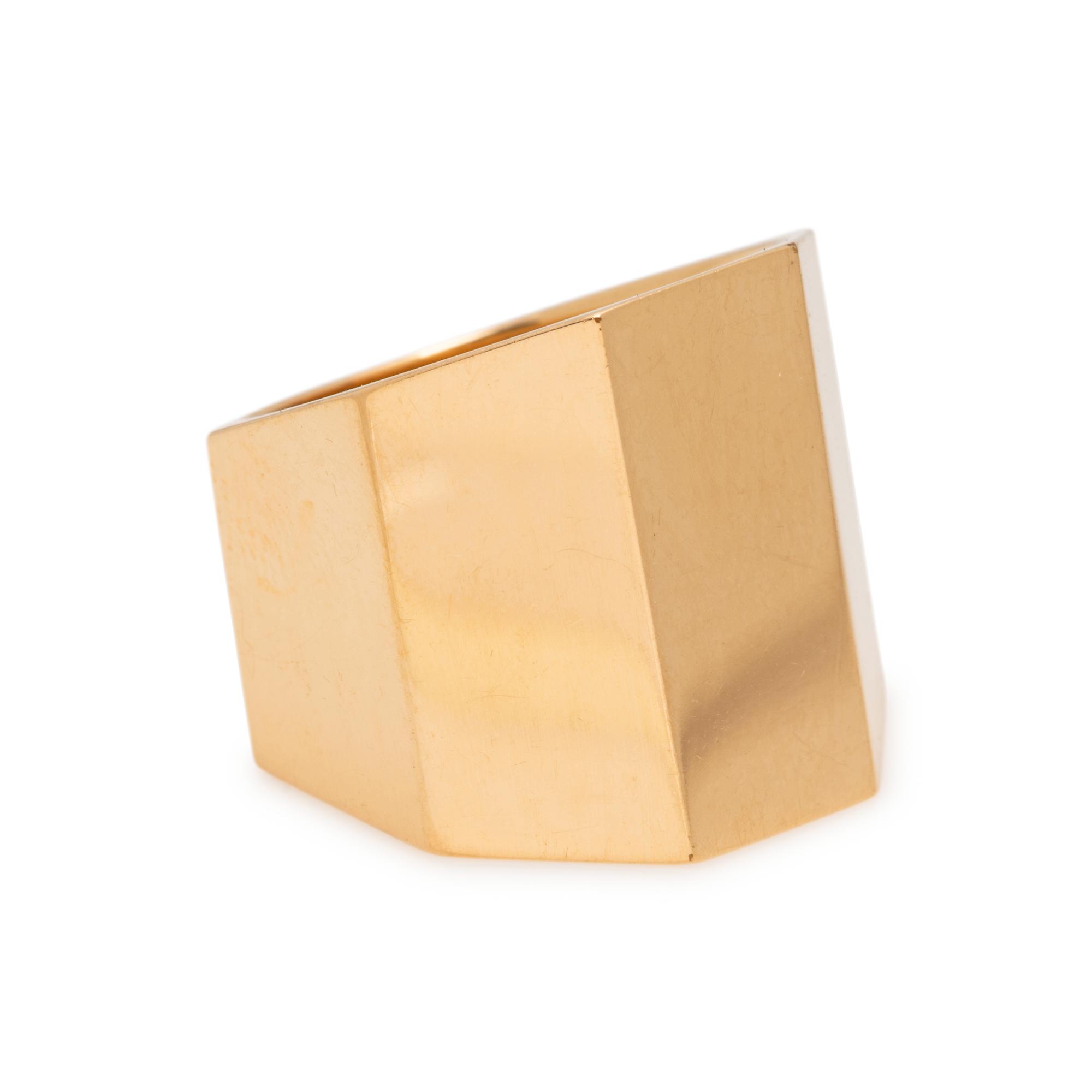YELLOW GOLD RING