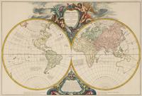 [MAPS]. ROBERT DE VAUGONDY, Gilles (1688-1766). Orbis Vetus in utraque continente... Paris, 1757.