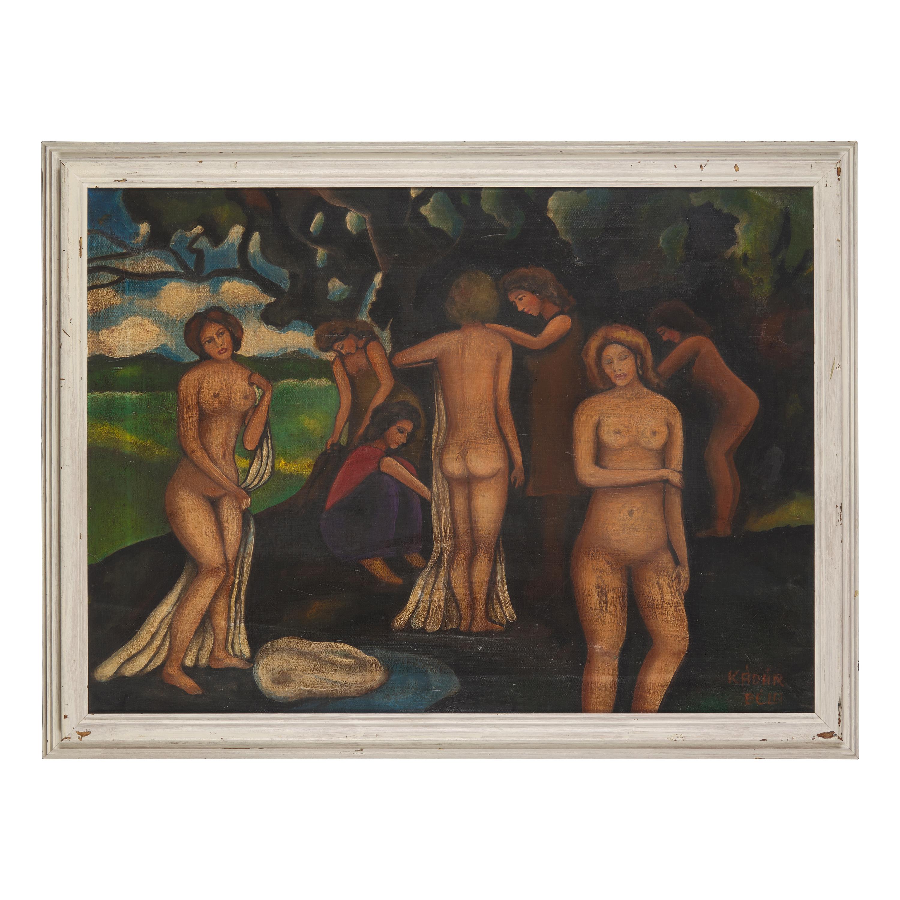 Béla Kádár (Hungarian, 1877-1955) — Bathers